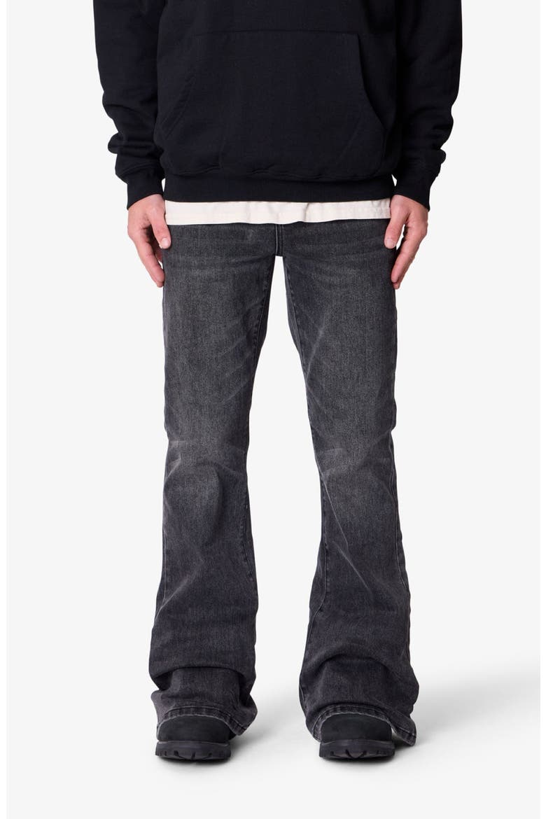 Super Flare Jeans, Main, color, VINTAGE BLACK