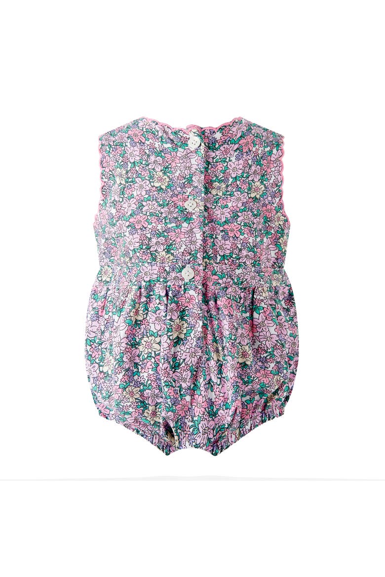 Floral Scalloped Bubble, Alternate, color, Pink