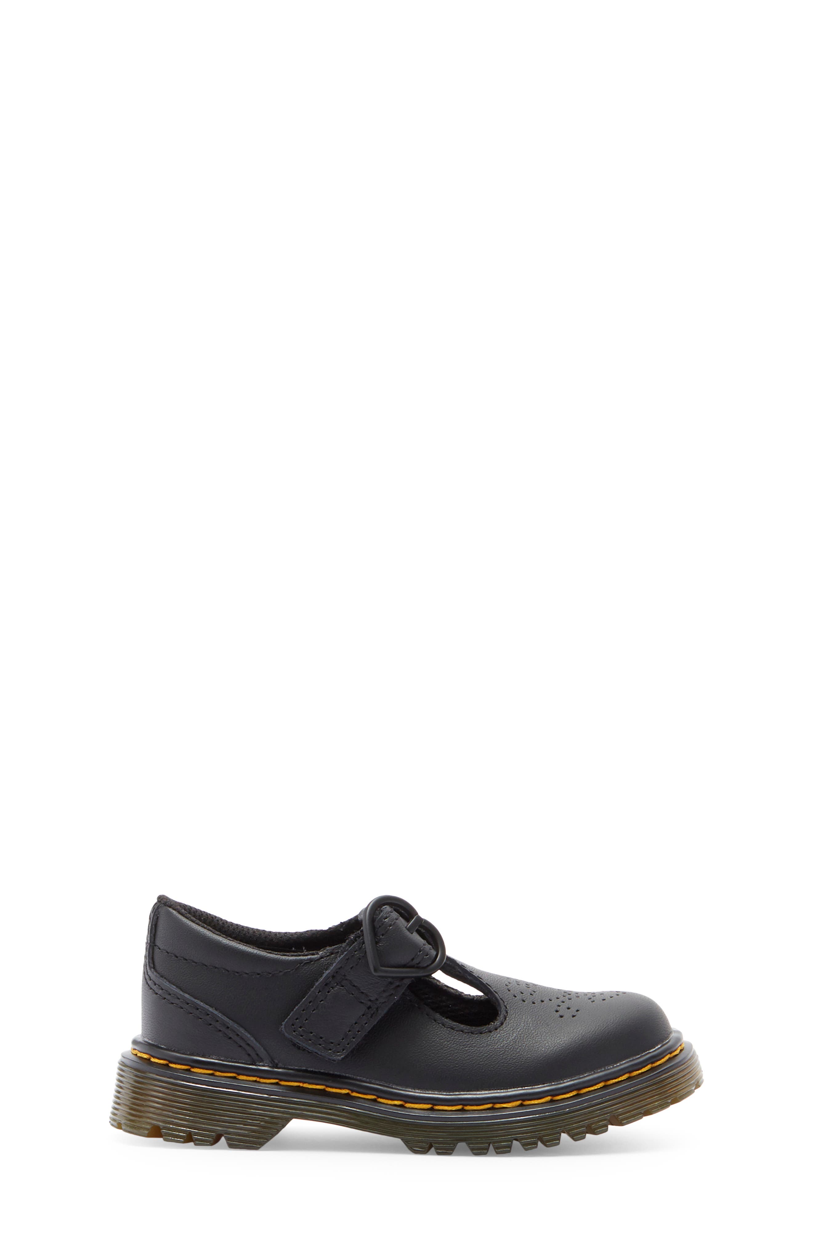 Dr. Martens Kids' Polley II T Bar Shoe, Alternate, color, Black