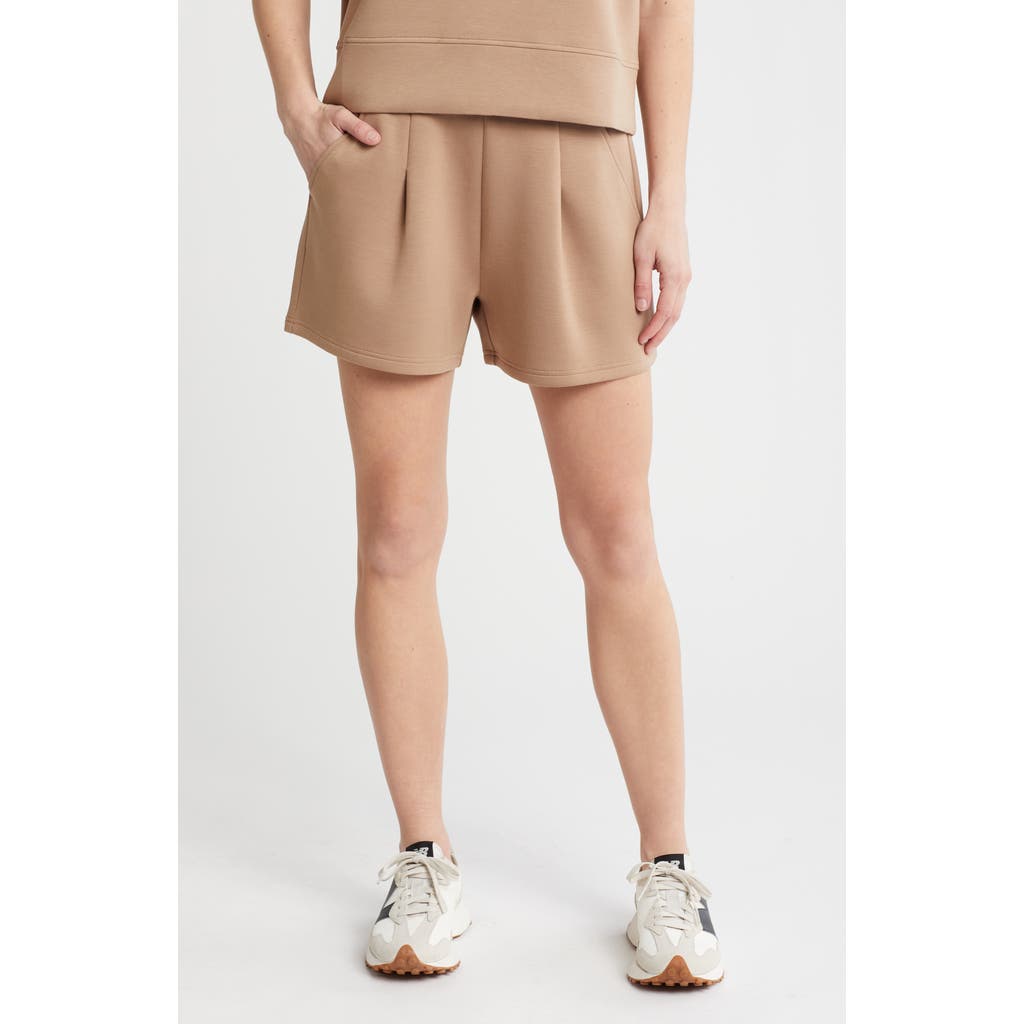 Z BY ZELLA Z BY ZELLA WHISPER SCUBA PLEATED SHORTS