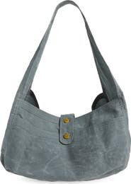 SC103 Cocoon Sac Waxed Cotton Shoulder Bag