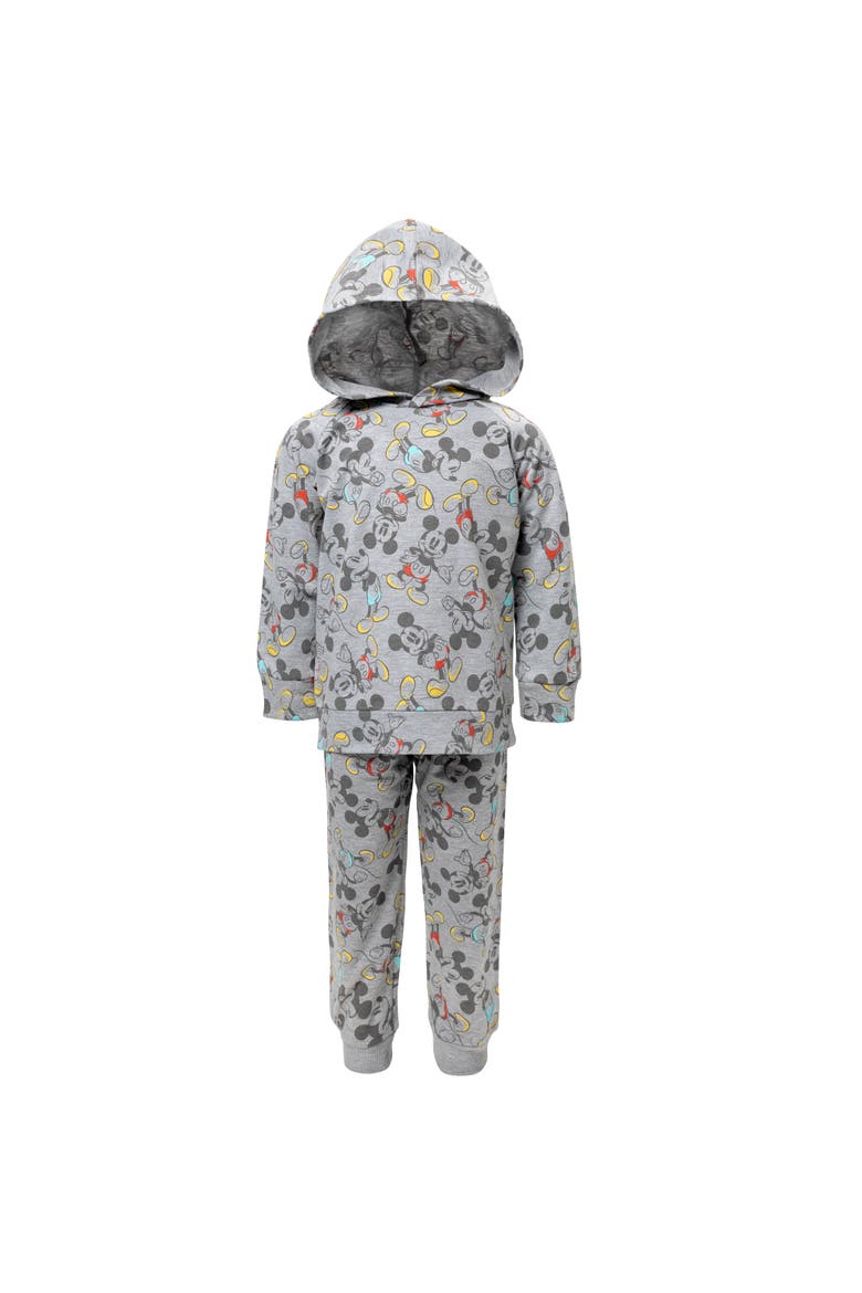 Mickey Mouse Fleece 2-Piece Hoodie and Joggers Set, Alternate, color, Mickey Mouse Grey