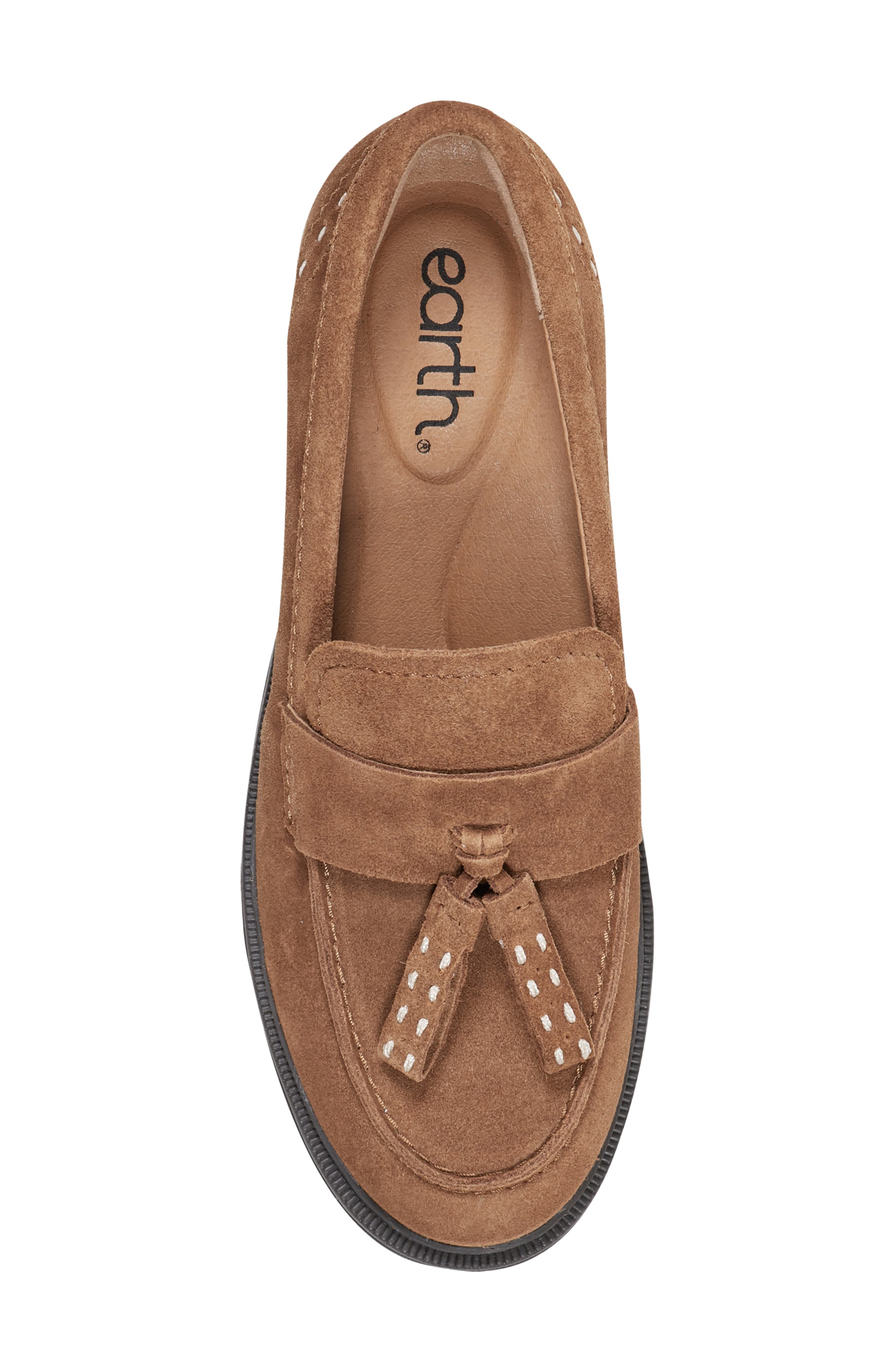 Deeana Tassel Loafer, Alternate, color, MEDIUM BROWN