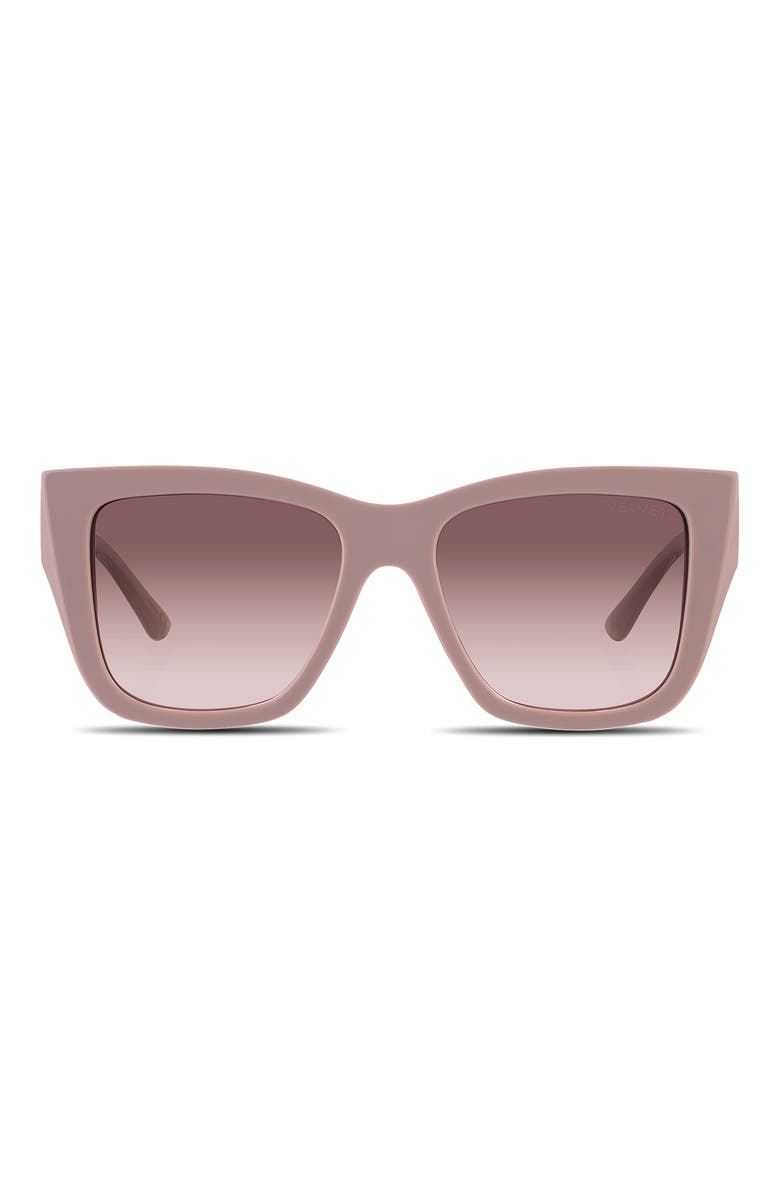 Velvet Eyewear Cat Luxe Sun Set, Alternate, color, Black, Lavender