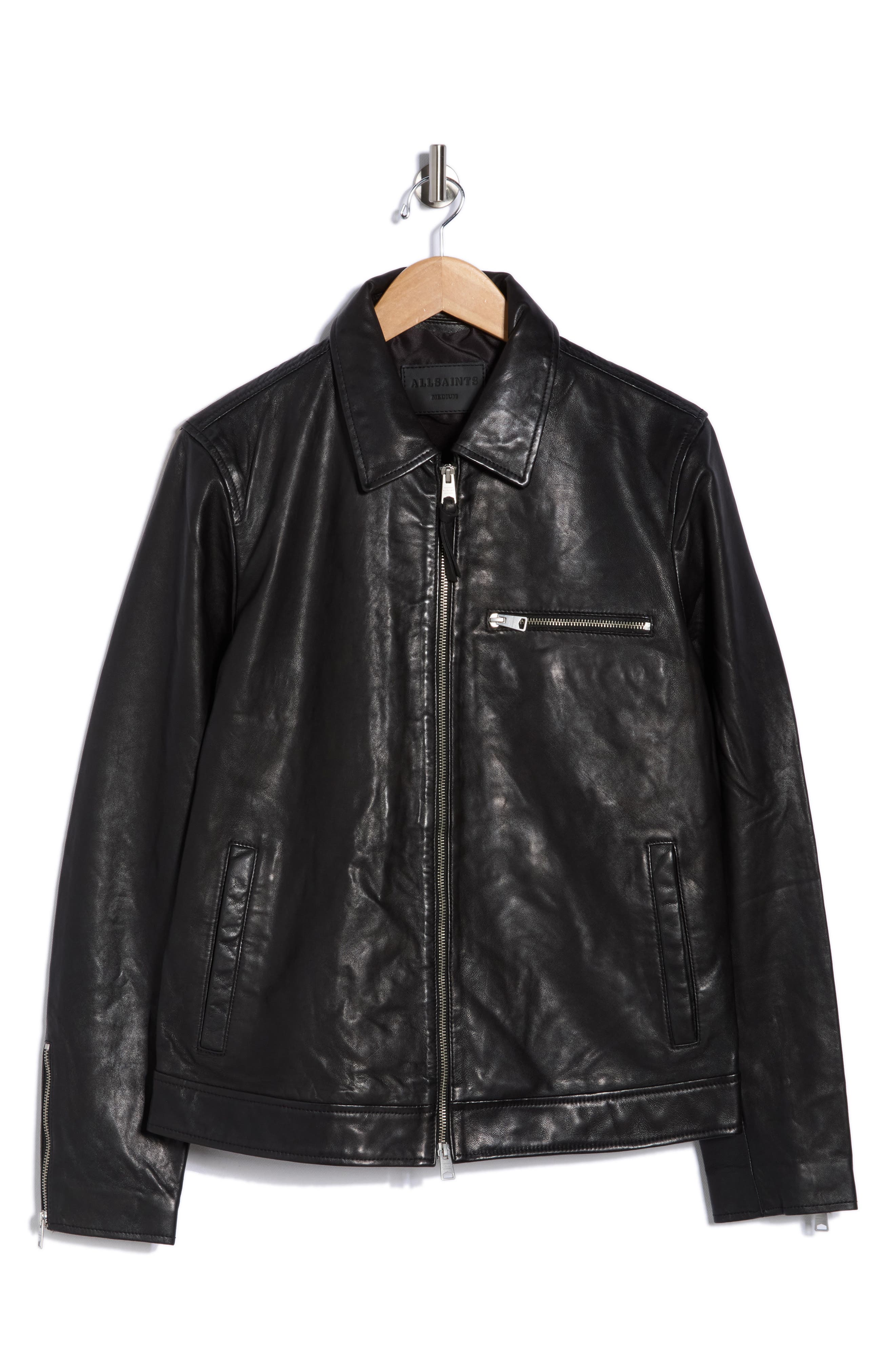 AllSaints Kaya Leather Jacket