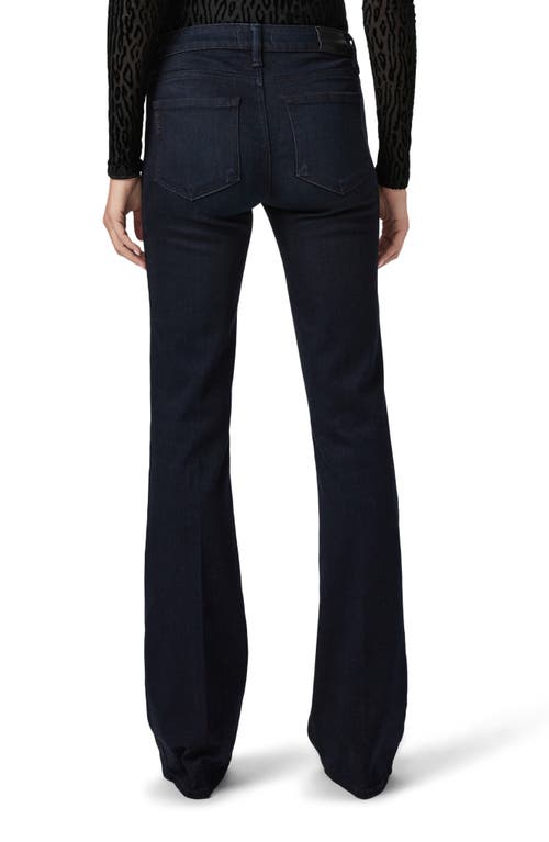 Paige Laurel Canyon Mid Rise Bootcut Jeans In Blue