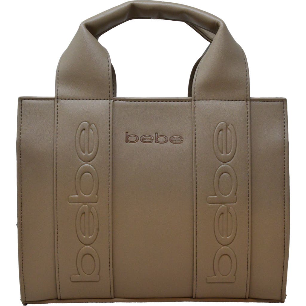 Bebe Hana Mini Satchel In Taupe