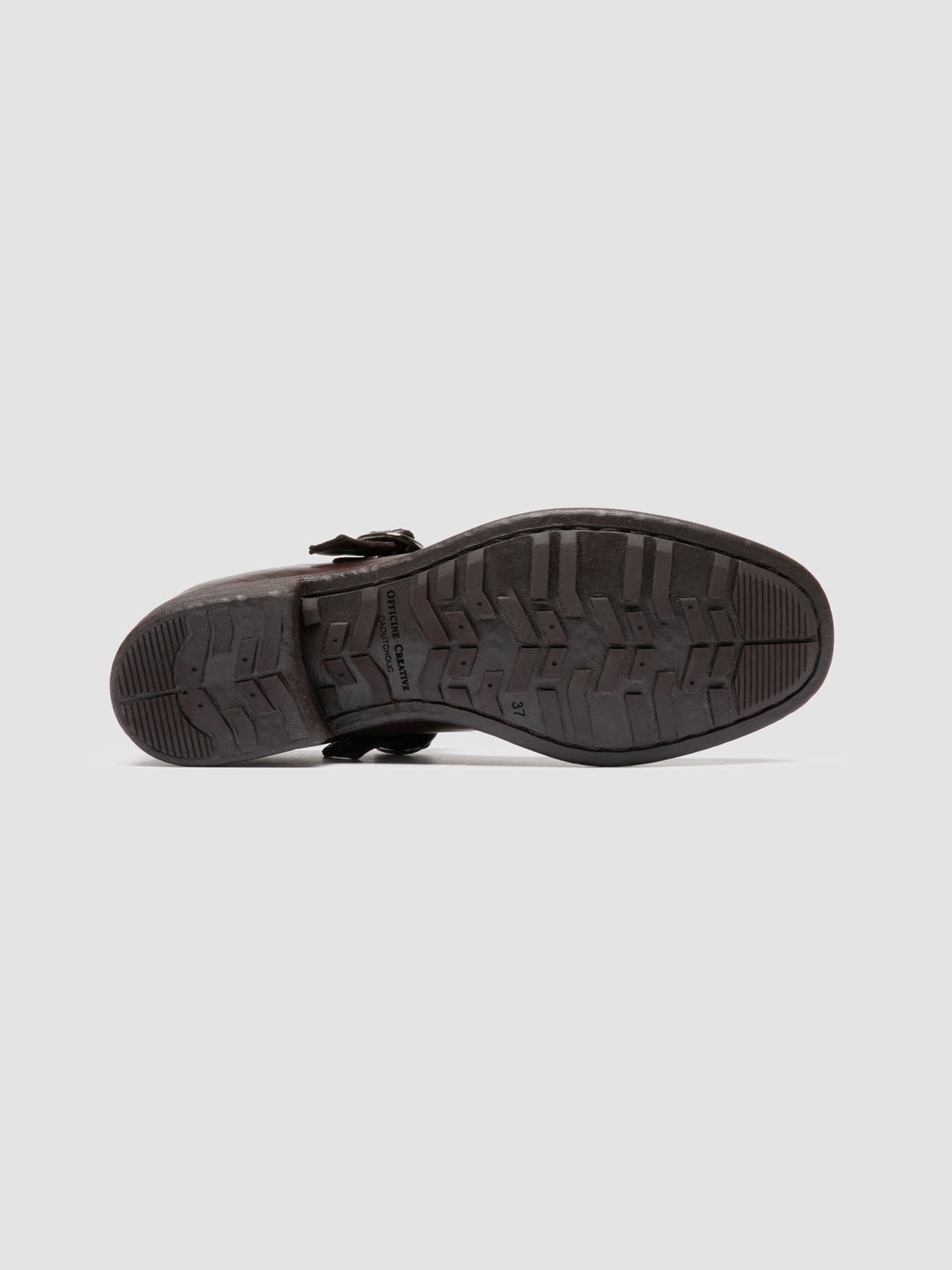Calixte 071 Leather T-Bar Shoes, Alternate, color, Burgundy