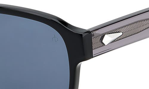 Rag & Bone 54mm Rectangular Sunglasses In Black