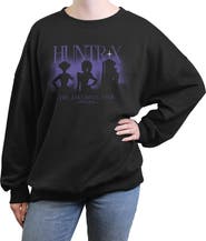 KPop Demon Hunters Junior's KPop Demon Hunters The Takedown Tour Silhouette Logo  Sweatshirt