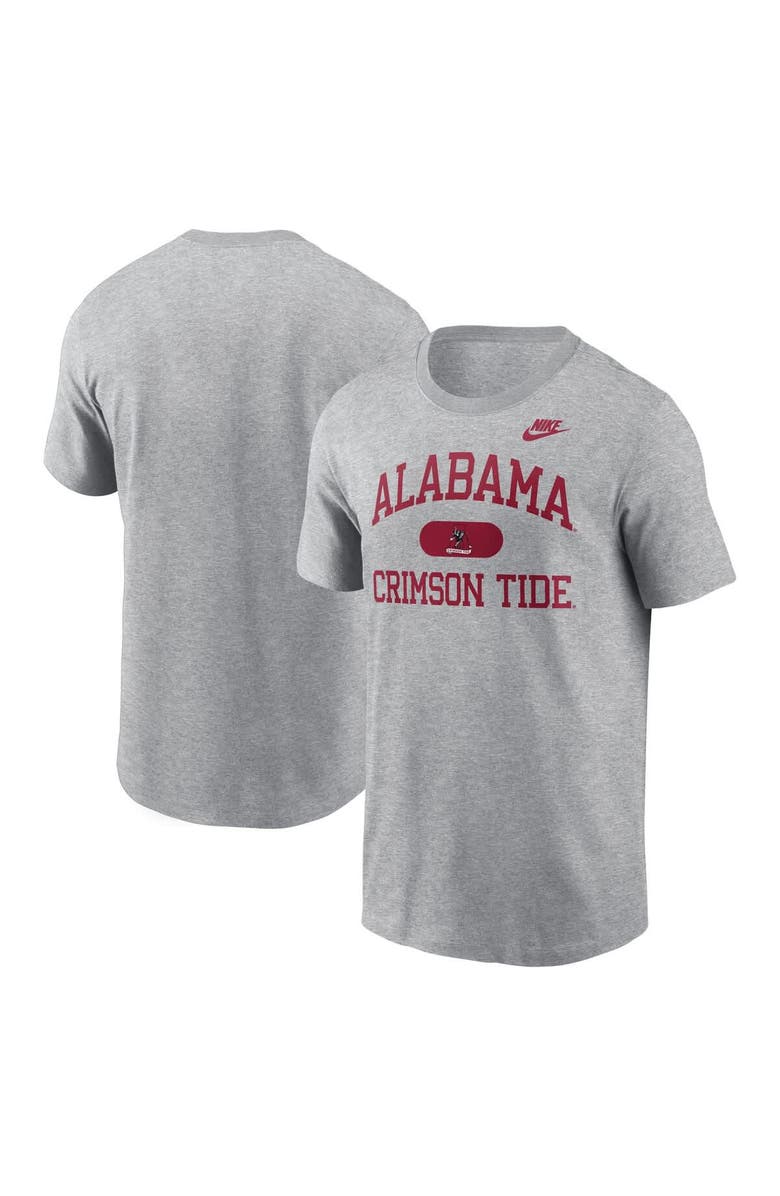 Nike Men's Nike Heather Gray Alabama Crimson Tide Legacy Alma Mater T-Shirt, Main, color, 
