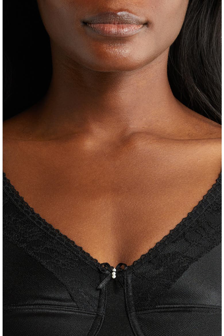Nancy Wireless Padded Prosthetic Bra, Alternate, color, BLACK