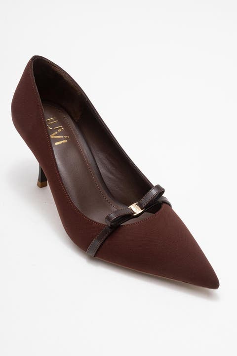 Annie Bow Pointed Toe Pump