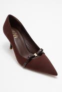 Prologue Shoes Annie Bow Pointed Toe Pump
