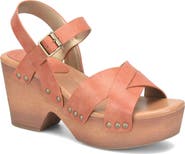 KORKS Leda Ankle Strap Platform Sandal