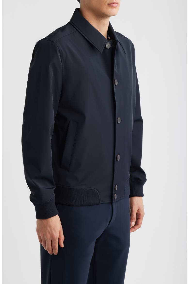 Regular Fit Bobby Bomber Jacket, Alternate, color, NAVY