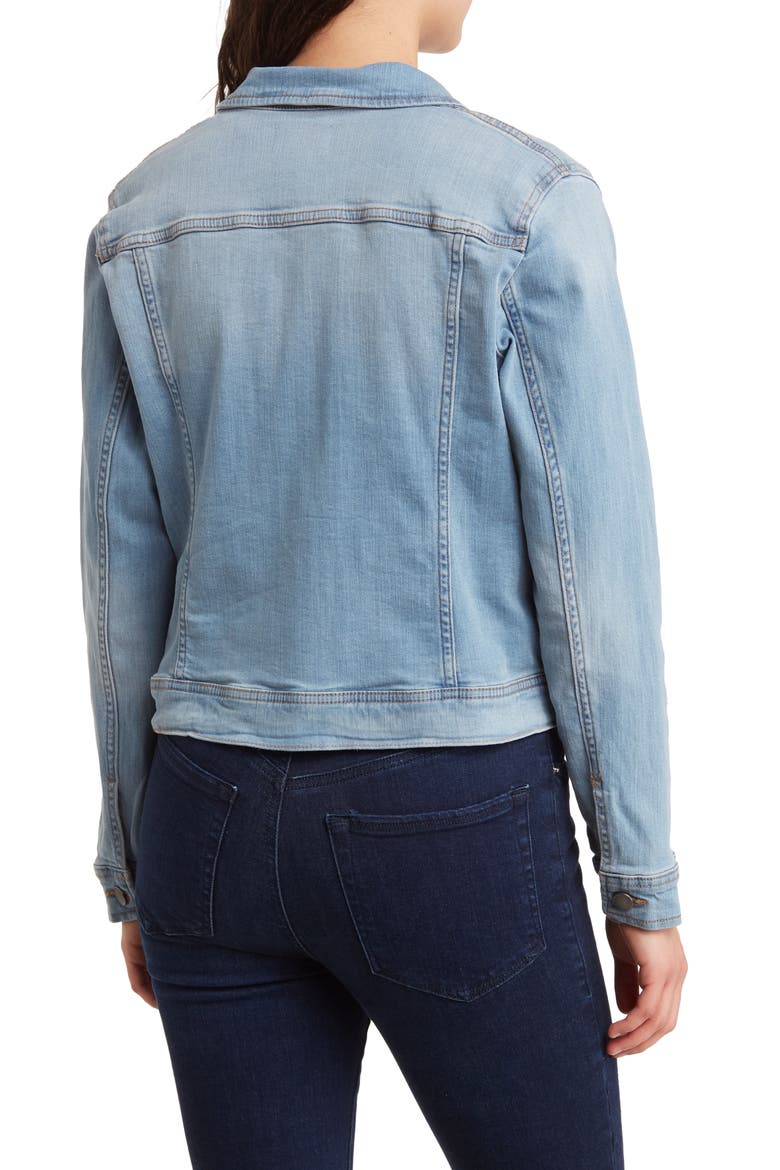 Classic Denim Jacket, Alternate, color, LIGHT WASH