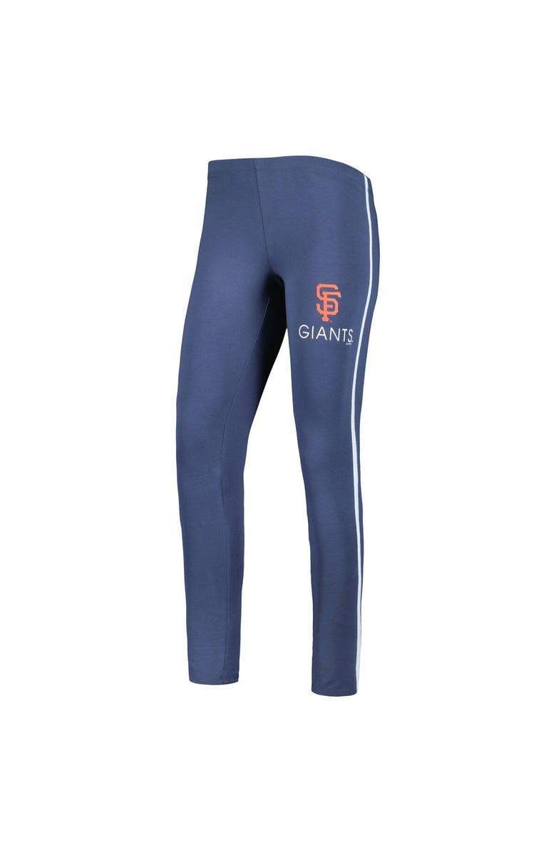 CONCEPTS SPORT Women's Concepts Sport Charcoal/White San Francisco Giants Sonata T-Shirt & Leggings Sleep Set, Alternate, color, 