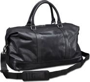 Mancini Carry-On Leather Duffle Bag