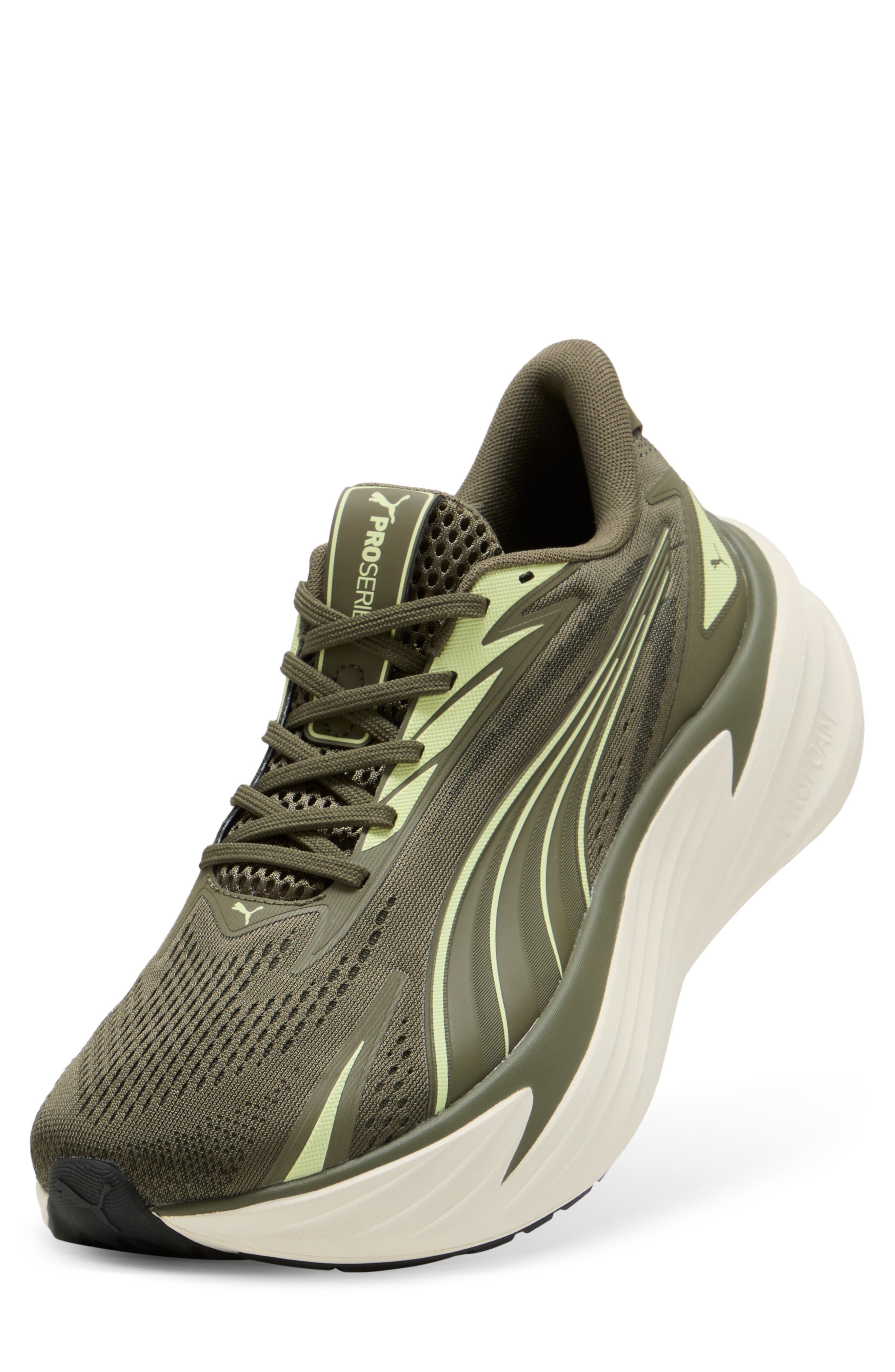 Maxima Pro Running Sneaker, Alternate, color, LODEN GREEN/ APPLE SPRITZ
