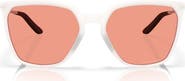 Oakley Prizm™ Berry 57mm Rectangular Sunglasses