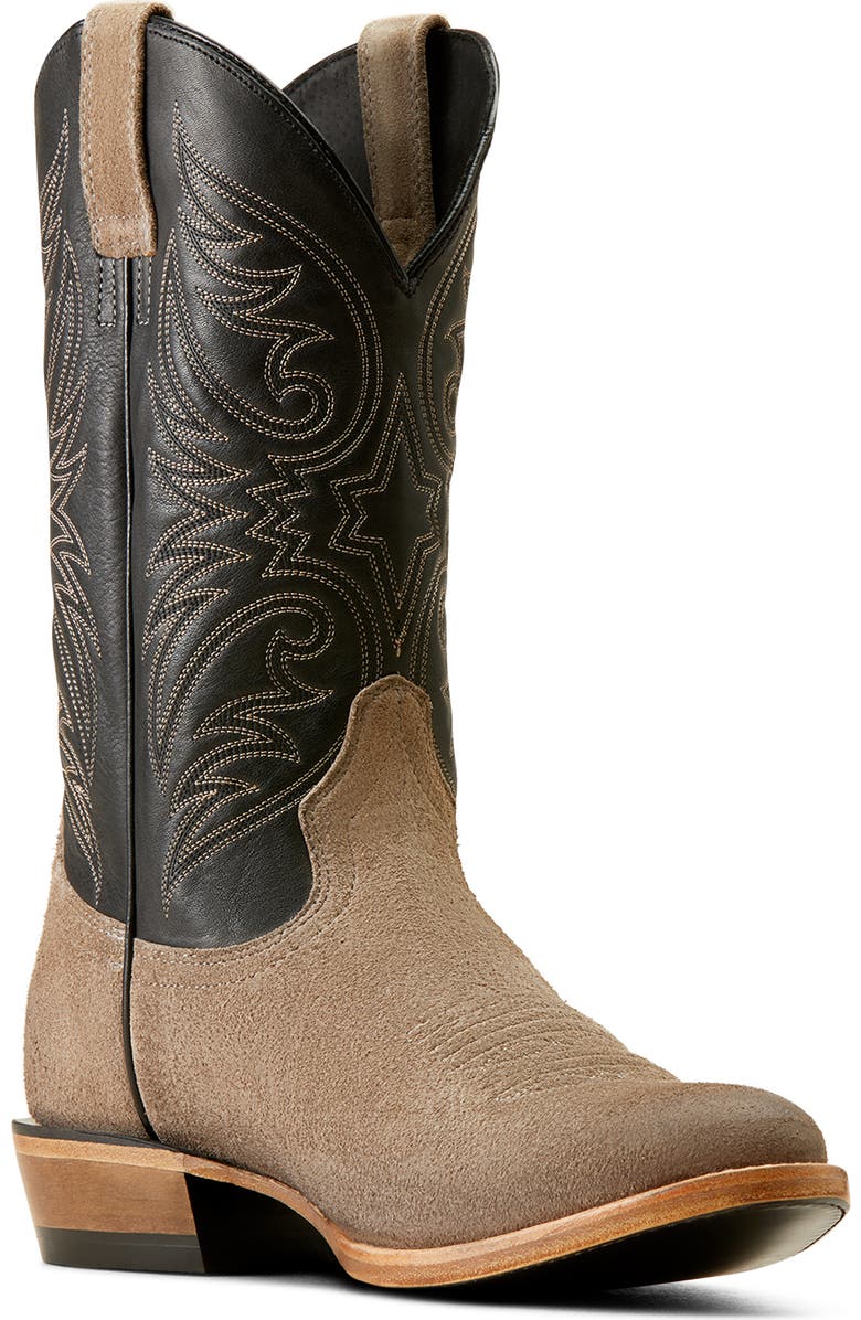 Ariat Bankroll Western Boot, Main, color, Smokey Roughout