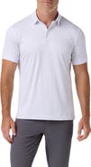 Mizzen+Main Versa Classic Fit Football Print Performance Golf Polo