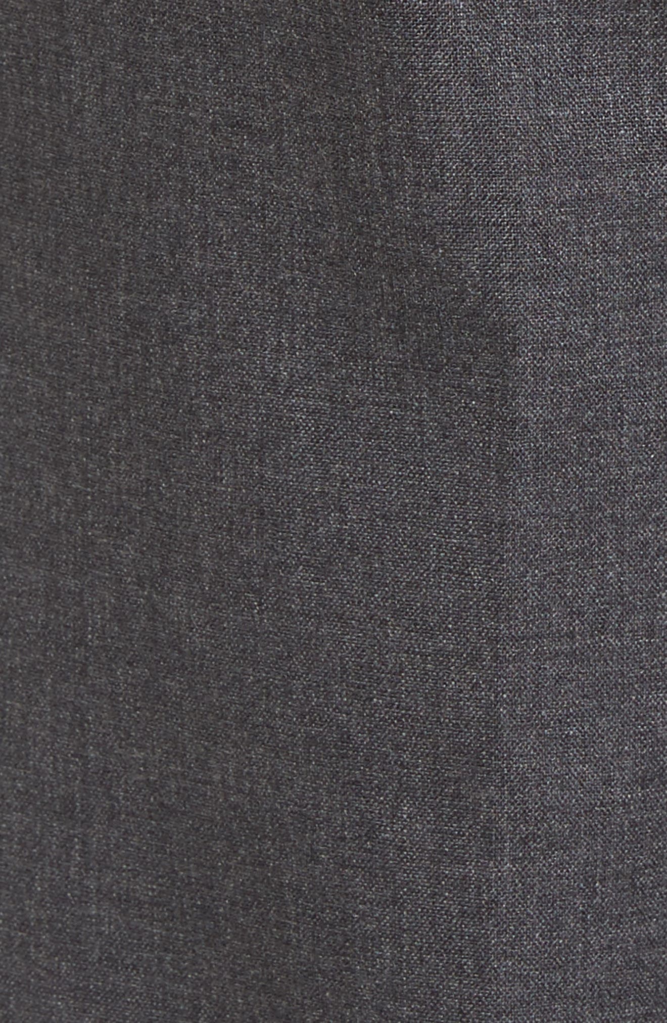 Lightweight Plain Weave Flat Front Classic Fit Trousers - image 4
