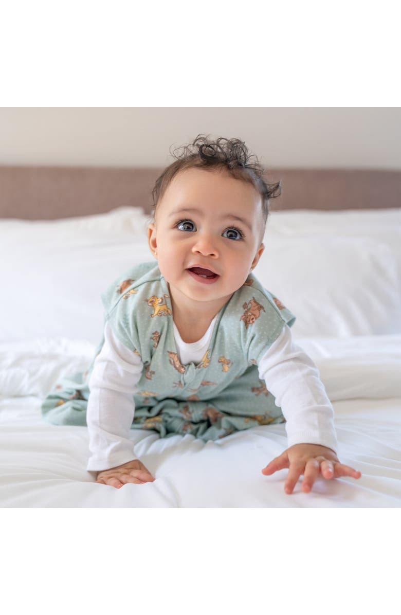 HALO 100% Cotton 0.5 TOG Sleepsack Wearable Blanket, Alternate, color, Lion King