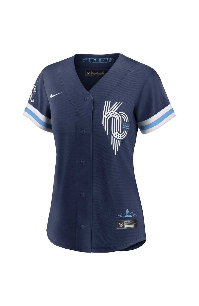 Nike Women's Nike Whit Merrifield Navy Kansas City Royals City Connect Replica Player Jersey, Alternate, color, 