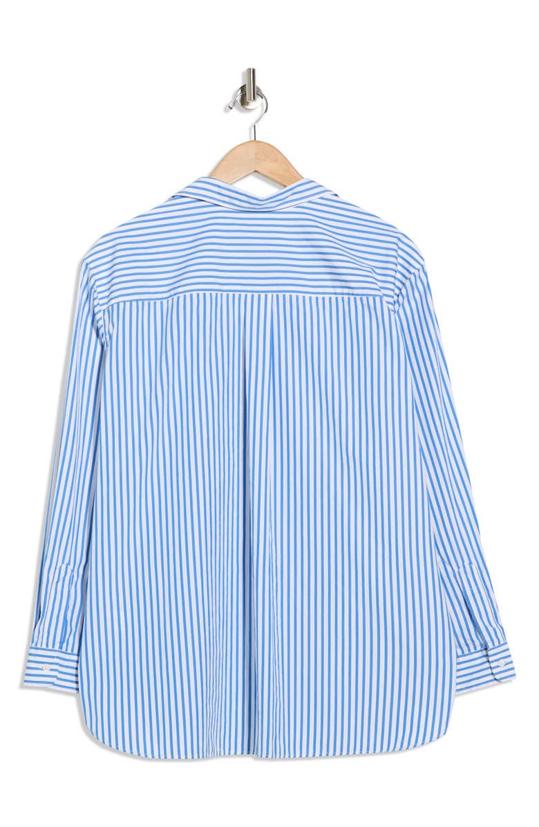 Frank & Eileen Relaxed Fit Cotton Button-Up Shirt, Alternate, color, Classic Blue White Stripes