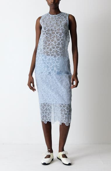 cecilie bahnsen セシリーバンセン　キャミ　シアー　トップ Cecilie Bahnsen Cerise Floral Embroidered Organza Top | Nordstrom