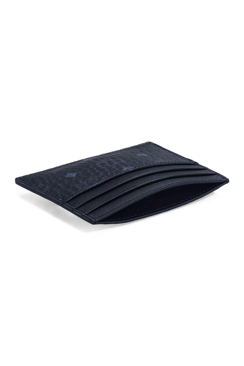 Money Clip Card Case in Visetos Original, Alternate, color, Black
