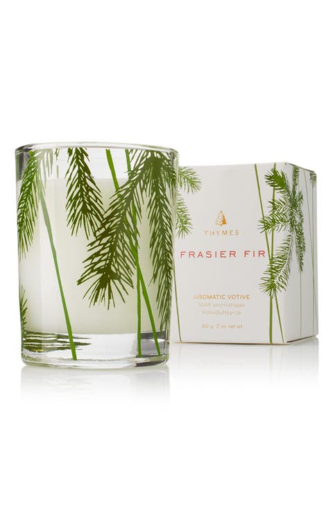Frasier Fir Pine Needle Votive Candle