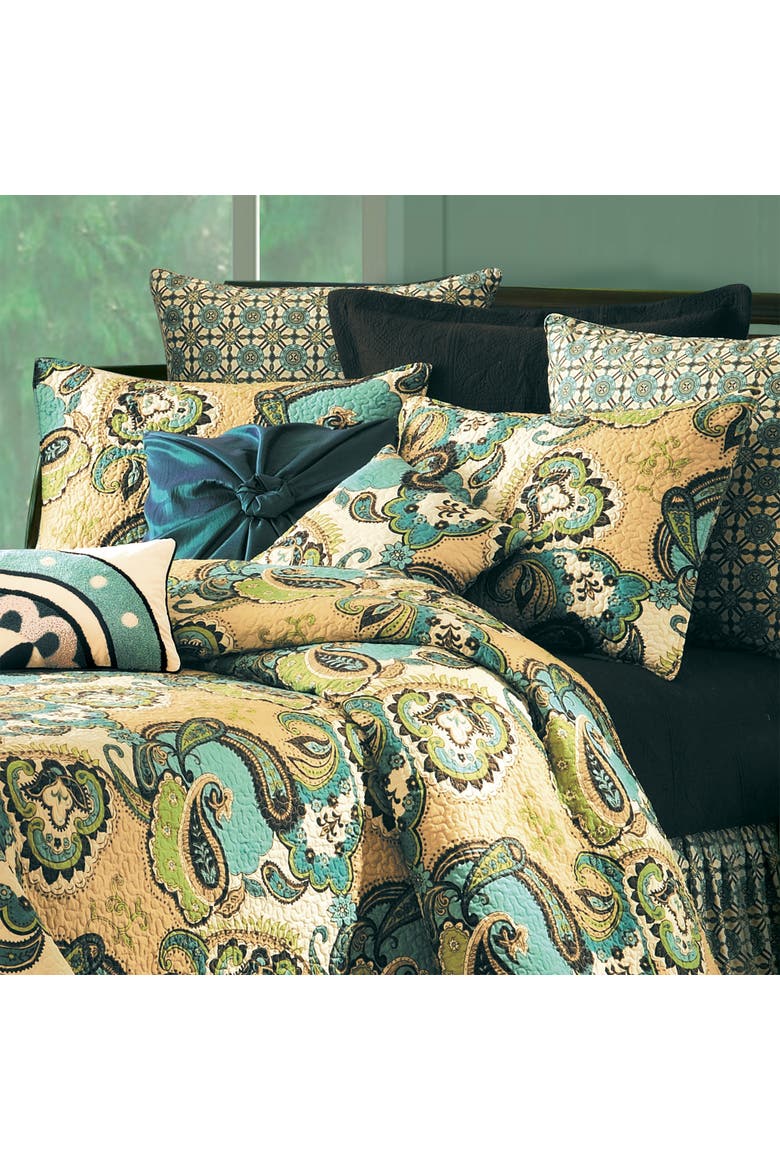 Kasbah Quilt, Alternate, color, Green