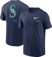 Nike Men's Nike Navy Seattle Mariners Over the Shoulder T-Shirt