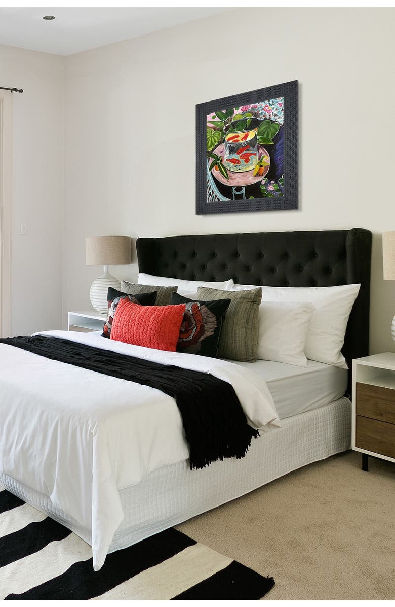 OVERSTOCK ART The Gold Fish - Framed Oil Reproduction of an Original Painting by Henri Matisse, Alternate, color, 