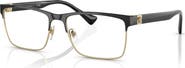 Versace 56mm Rectangle optical glasses