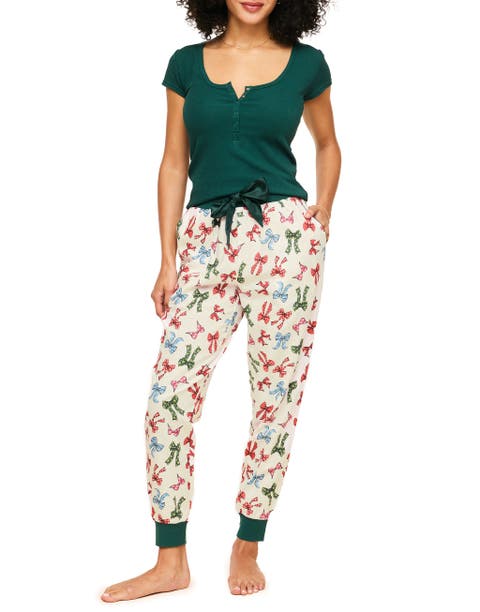 Caileigh T-Shirt & Joggers Pajama Set
