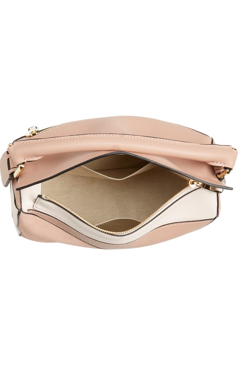 Loewe Puzzle Small Bicolor Leather Bag, Alternate, color,