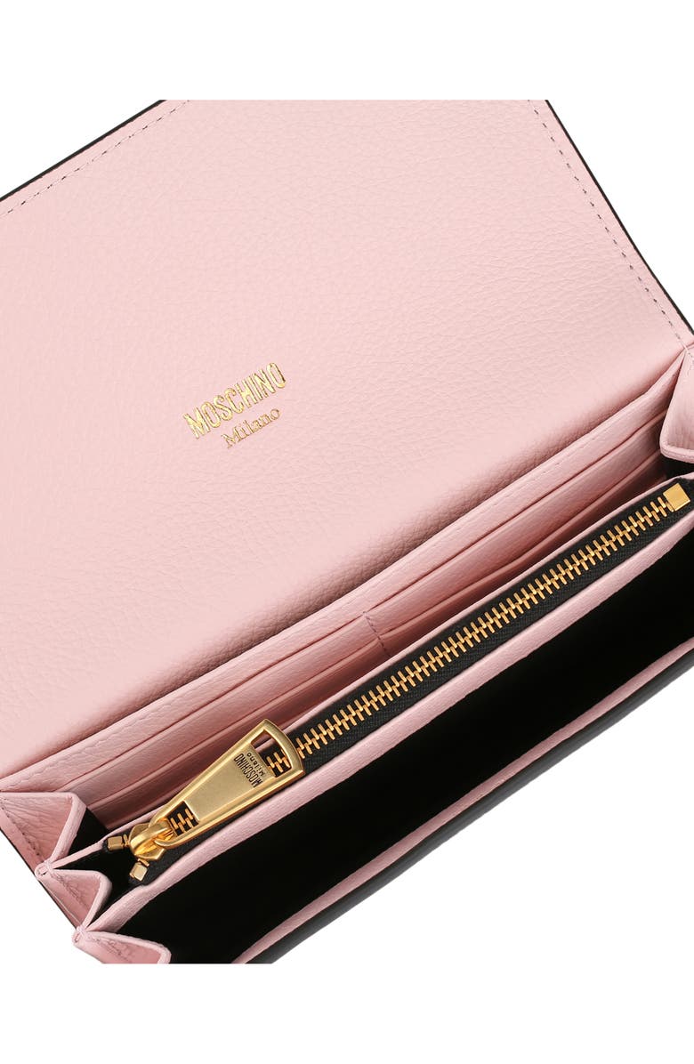 Moschino Logo Wallet, Alternate, color,