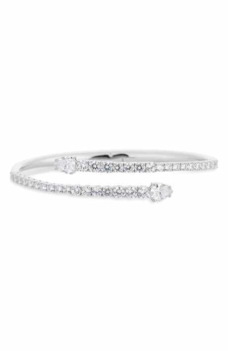 Isle Crystal Bypass Bracelet