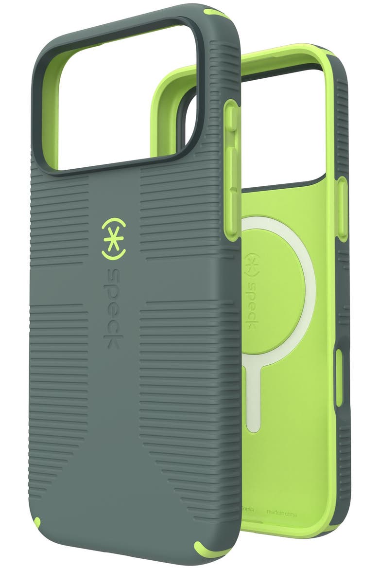 Candyshell Grip MagSafe Case, Main, color, GREEN