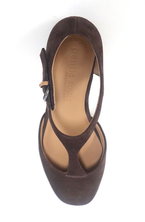 Gentle Souls Wyatt T-strap Flat In Multi