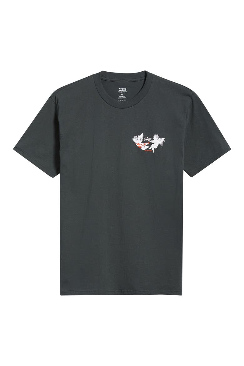 No Love Lost Graphic T-Shirt, Alternate, color, VINTAGE BLACK
