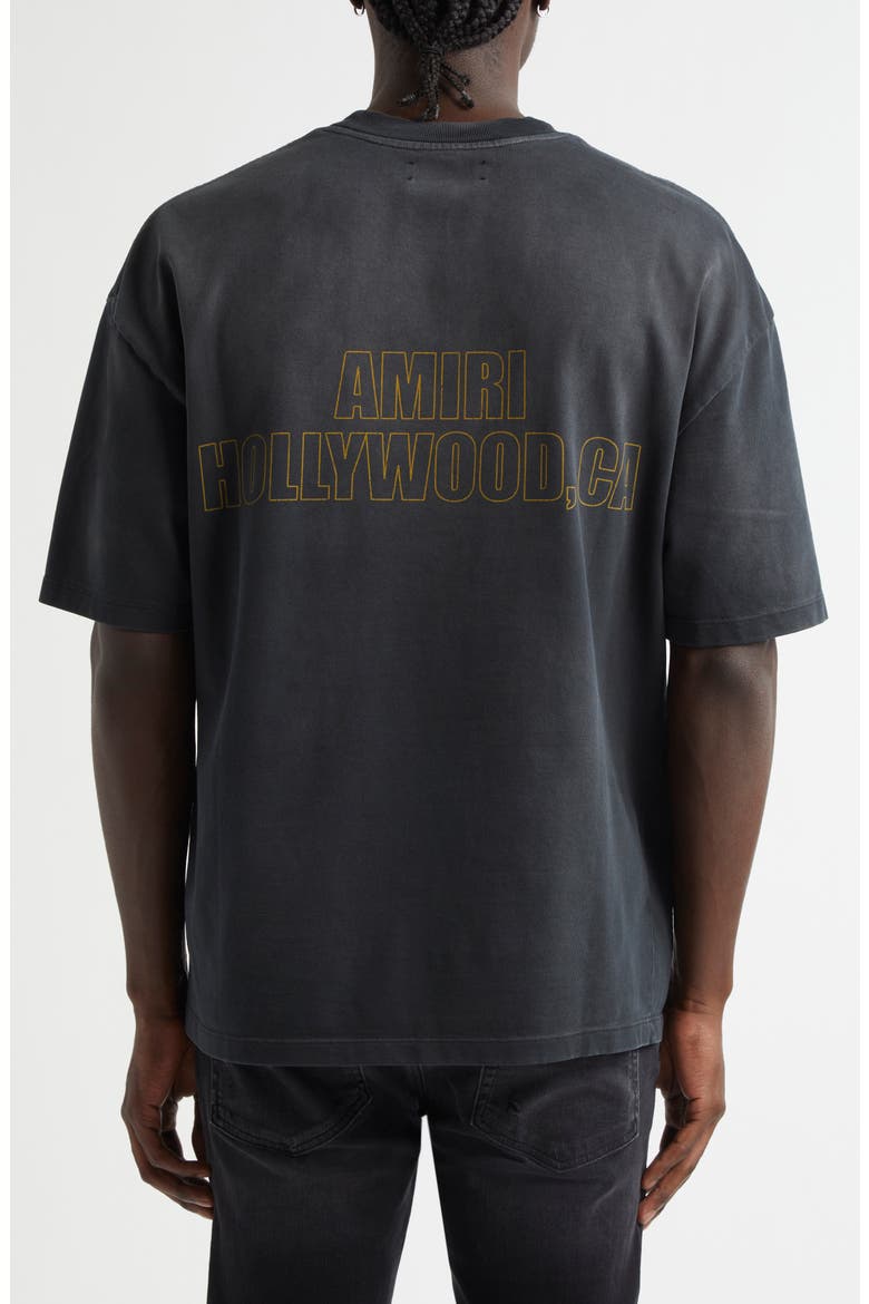 MA Eagle Oversize Cotton Graphic T-Shirt, Alternate, color, BLACK