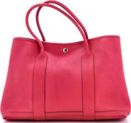 Pre-Owned Hermes Garden Party Tote Leather 36