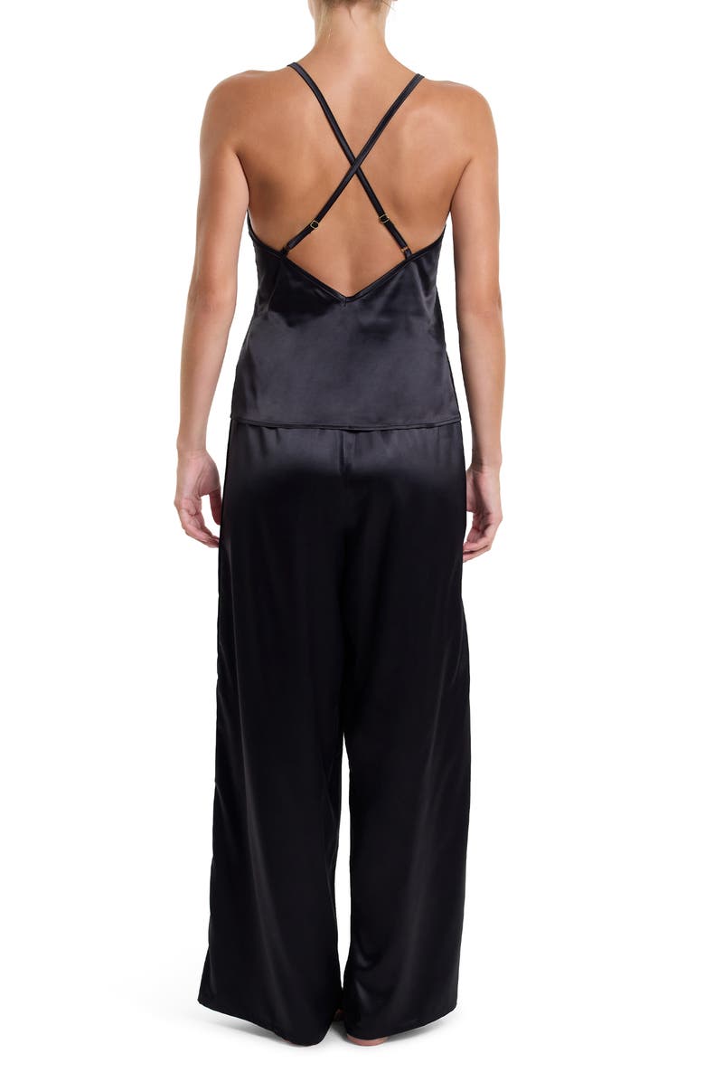 Hanky Panky Satin Camisole, Alternate, color, Black