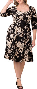 Kiyonna Royal Metallic Dress