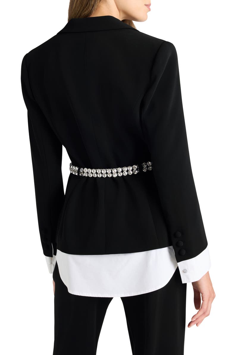 Cinq à Sept Vittoria Layered Belted Jacket, Alternate, color,